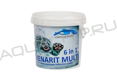 Kenaz Kenarit Multi Spa (Кенарит Мульти Спа) 6 в 1, хлор-альгицид-коагулянт в таблетках (20 г), 0,8 кг