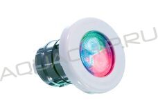 Прожектор мини RGB AstralPool LUMIPLUS MINI QUICK 2.11 LED, 4 Вт, 186 лм, 12 В, нерж.сталь, плитка