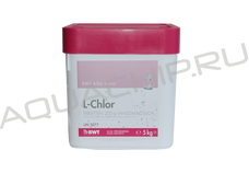 BWT AQA marin L-Chlor, медленнорастворимый хлор, таблетки (200 г), ведро 5 кг