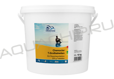 Chemoform Кемохлор-Т, хлор 90% медленнорастворимый в таблетках (200 г), 10 кг