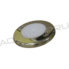 Прожектор светодиодный RunvilPools LED Холодный белый, 35 Вт, с закладной, нерж. сталь AISI-304, пленка