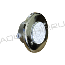 Прожектор светодиодный RunvilPools LED Холодный белый, 10 Вт, с закладной, нерж. сталь AISI-316L, пленка