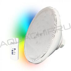 Лампа цветная SeaMAID Ledinpool 90 LED RGB с гермовводом, 16 Вт, 510 лм, PAR56, с пультом ДУ, 11 цветов и 5 автоматических программ