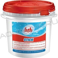 Гипохлорит кальция HTH STICK, цилиндры (300 г), ведро 4,5 кг