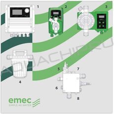 Автоматическая станция дозации в сборе Emec LDPHCL (pH/Cl/Rx)