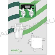 Автоматическая станция дозации в сборе Emec WDPHCL (pH/Cl/Br)