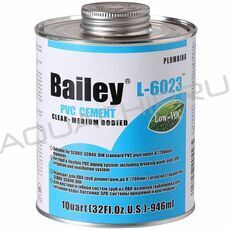 Клей Bailey L-6023 для ПВХ, 946 мл