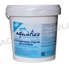 Aquatics быстрорастворимый хлор, гранулы, ведро 1 кг