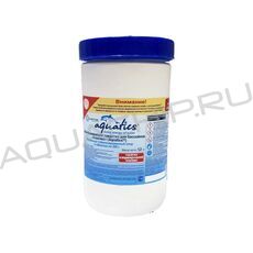 Aquatics медленнорастворимый хлор комплексного действия, таблетки (200 г), банка 1,2 кг