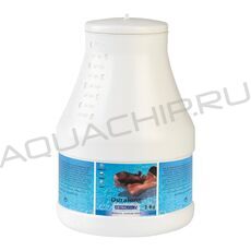AstralPool плавающий дозатор с Мультихлором ВСЕ-В-ОДНОМ, медленнорастворимый хлор-альгицид-флокулянт, 2 кг