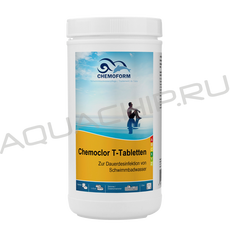 Chemoform Кемохлор-Т, хлор 90% медленнорастворимый в таблетках (20 г), 1 кг