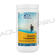 Chemoform Кемохлор-Т, хлор 90% медленнорастворимый в таблетках (200 г), 1 кг
