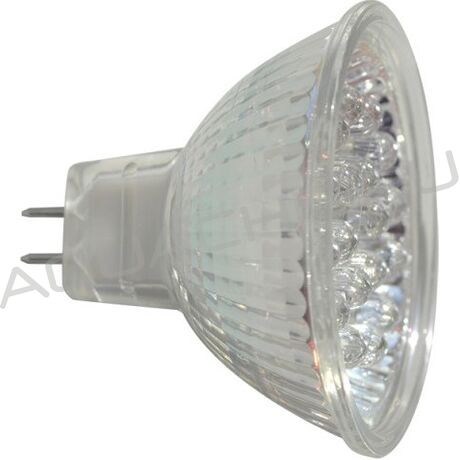 Лампа цветная Emaux LEDP-50 18 LED, RGB, 1 Вт, MR16, без пульта ДУ, 4 цвета и 8 комбинаций