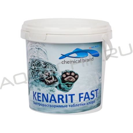 Kenaz Kenarit Fast (Кенарит Фаст), хлор быстрорастворимый в таблетках (20 г), 4 кг