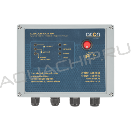 Пульт (блок) управления доливом Acon AQUACONTROL М100 с электродными датчиками