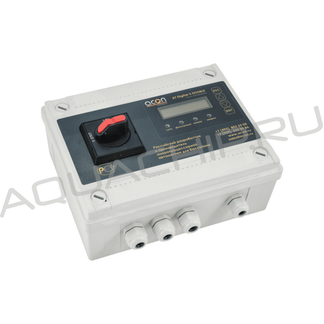 Блок управления фильтрацией и нагревом воды Acon AT Digital-S DOUBLE 380В 5500 Вт