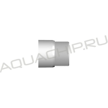 Адаптер-переходник (ВР 2" / НР 2") к арт. 501009 из ABS для прожекторов SeaMAID (арт. 502778, 502785), для наземных бассейнов