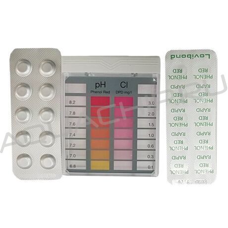 Тестер ручной AstralPool ECO (DPD+pH), свободный Cl/pH, с таблетками