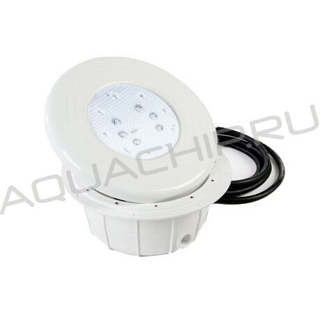 Прожектор белый Aqua Aqualuxe LED, 10 Вт, 720 лм, 12 В, ABS-пластик, плитка