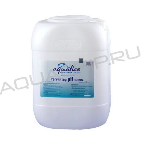 Aquatics жидкий рН плюс, канистра 20 л (23 кг)
