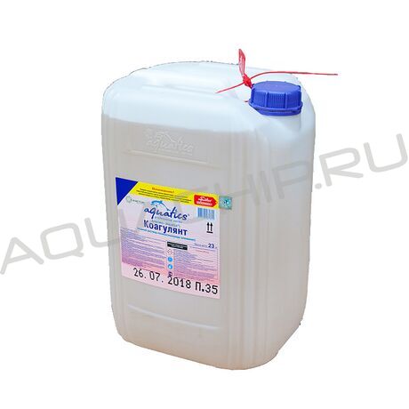 Aquatics жидкий коагулянт, канистра 20 л (23 кг)