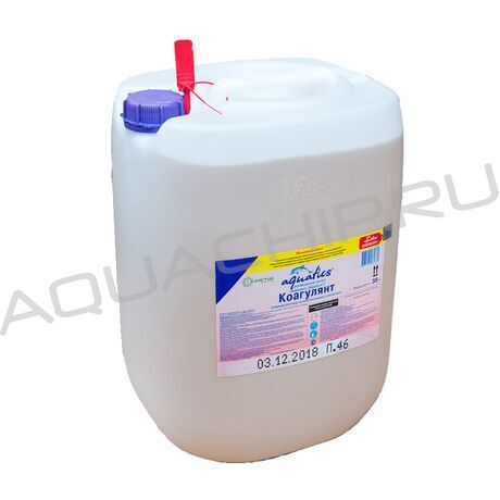 Aquatics жидкий коагулянт, канистра 30 л (35 кг)