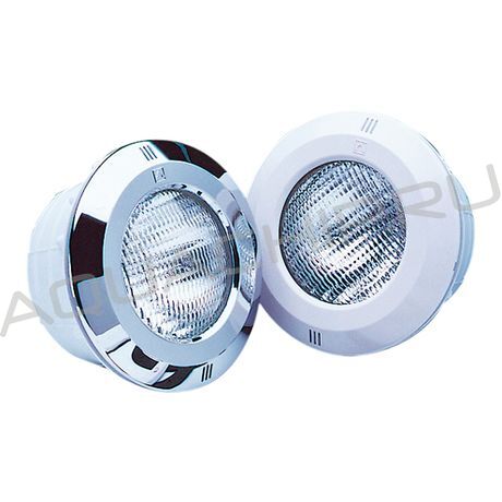 Прожектор белый Idrania ST галоген, 300 Вт, 12 В, пластик, PAR56, плитка, в к-те: ниша 280 мм, гофрошланг 1000 мм, кабель 2,5 м