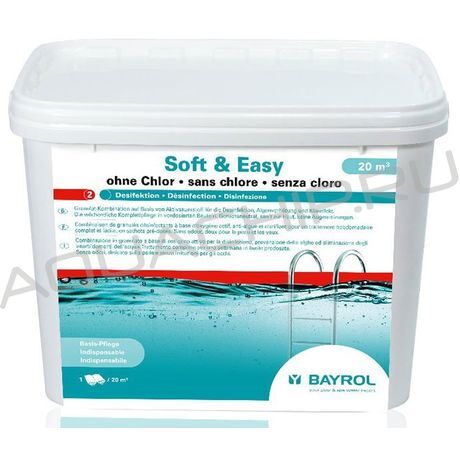 Bayrol Soft & Easy (Софт Энд Изи), активный кислород-альгицид-коагулянт-стабилизатор pH, 5,04 кг