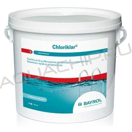 Bayrol Chloriklar (Хлориклар), хлор быстрорастворимый в таблетках (20 г), 25 кг