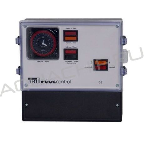 Блок управления фильтрацией и нагревом воды OSF PС-400 (0-8А), 220/380 В