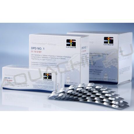 Таблетки для фотометров Lovibond, DPD1 (свободный Cl), 100 шт.