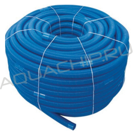 Шланг гофрированный Swim-tec, D=38 мм, 1 секция 1,5 м, синий, п.м