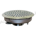 Водозабор круглый c сетчатой крышкой RunvilPools, D=160 мм, 20 м3/ч, 2" внутр. низ, нерж. сталь AISI-304, универсальный